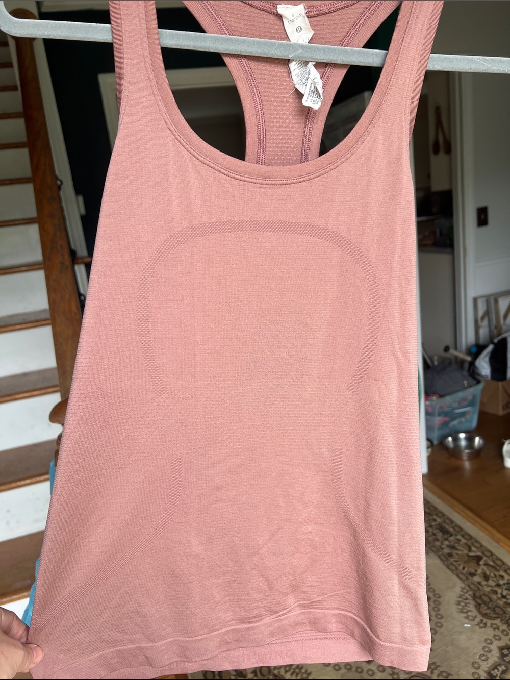 lululemon athletica Racerback Tank Top - Dusty Rose Mauve size 6